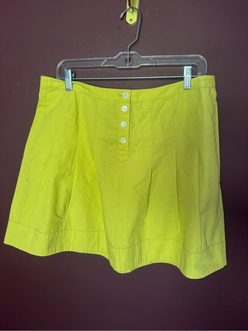 J Crew Pleated Mini skirt